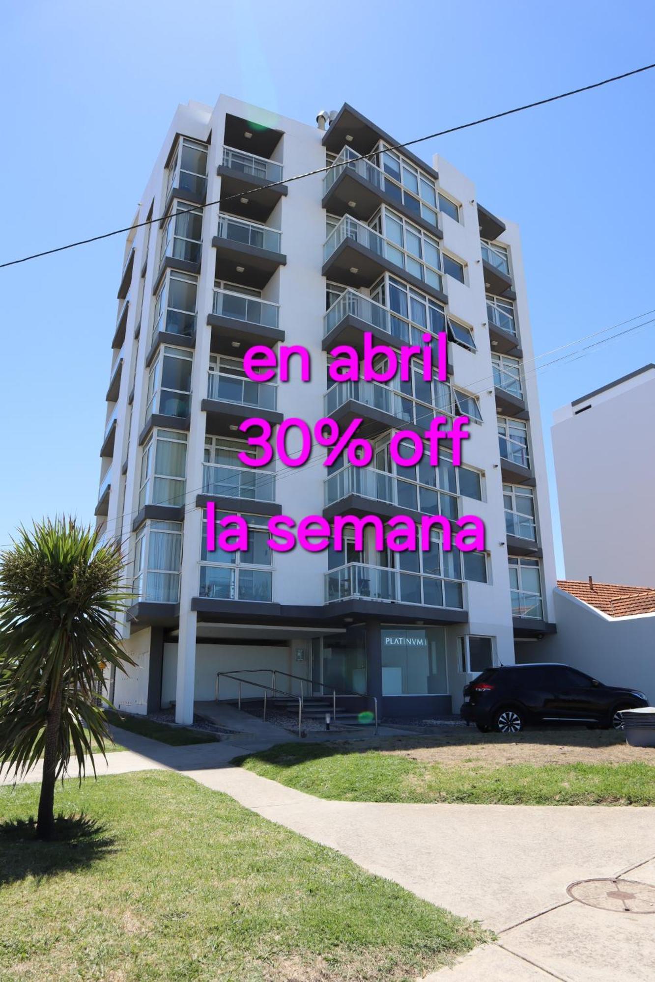 Apartamento Platinum 1 2b Mar del Plata